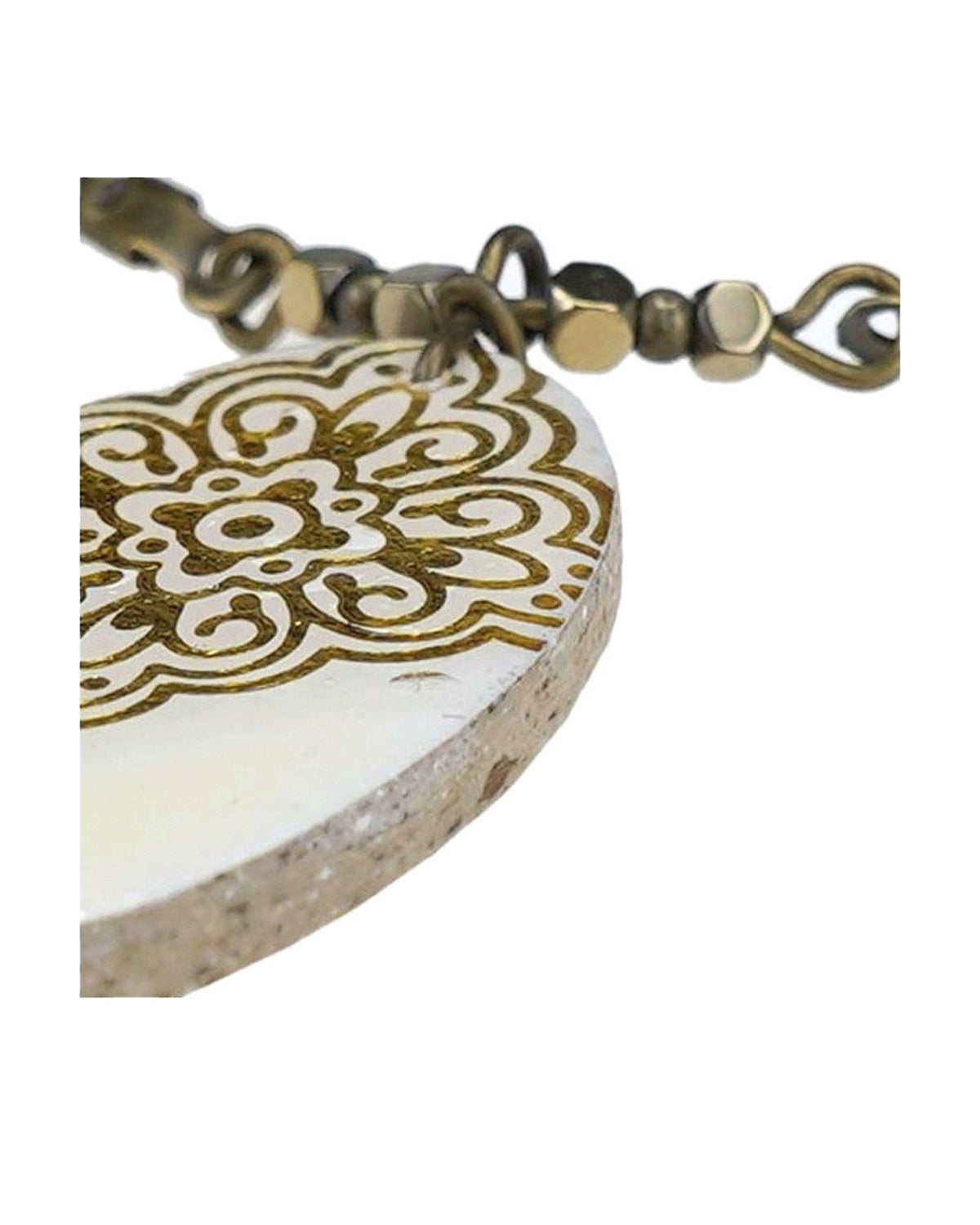 Tala – Oval Tile Necklace – handmade Persian tile jewellery, photo 3