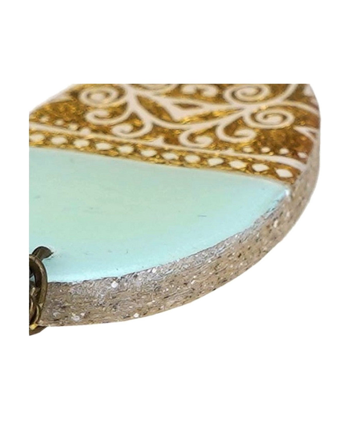 Tolu – Oval Tile Necklace – handmade Persian tile jewellery, photo 5
